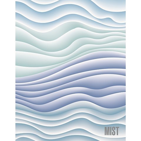 тетрадь на кольцах 160л Mist 31360 085657