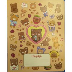 тетрадь 24 листа SWEETCAT мишки тм-трв-17