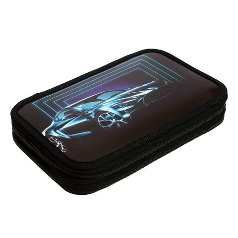 пенал для мальчика Тачка 2 отделения 7506645