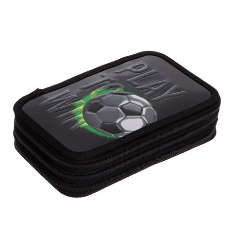 пенал для мальчика Мяч 3 отделения 7506691