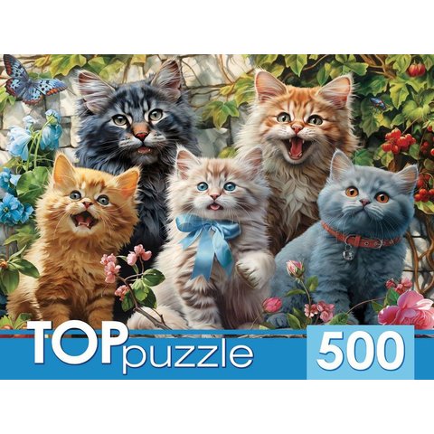 пазлы 500 Селфи котят ф500-3867