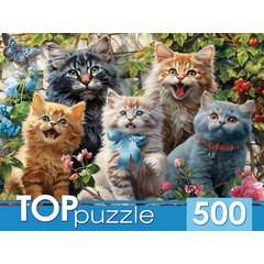 пазлы 500 Селфи котят ф500-3867