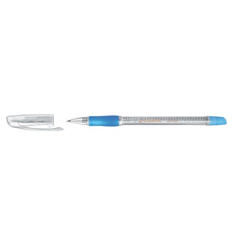 ручка шариковая STABILO Keris 538 синяя, резиновая вставка