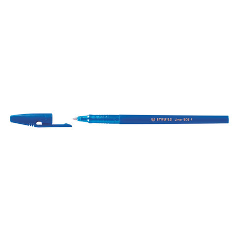 ручка шариковая STABILO Liner 808 синяя
