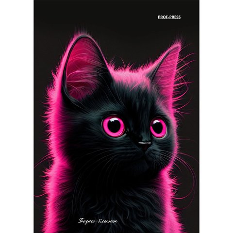 записная книжка А6 160л Розовые глаза 6739