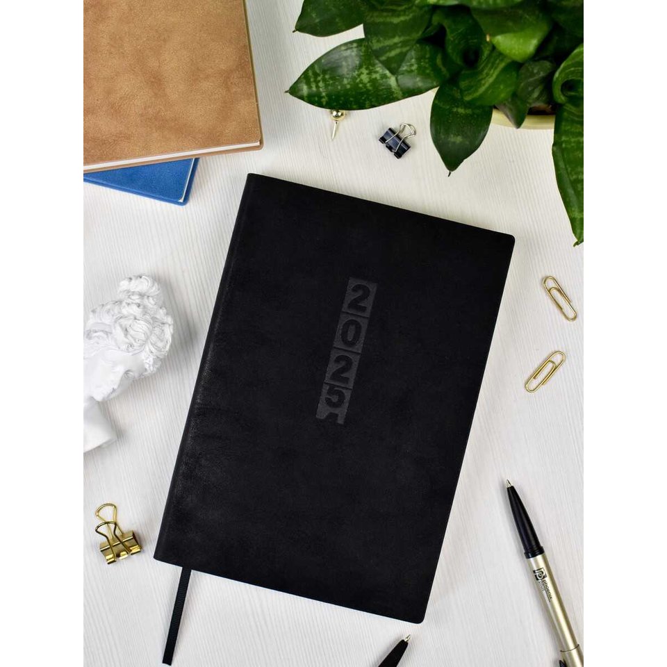 ежедневник датированный А5 Тиволи черный 67007 2025г