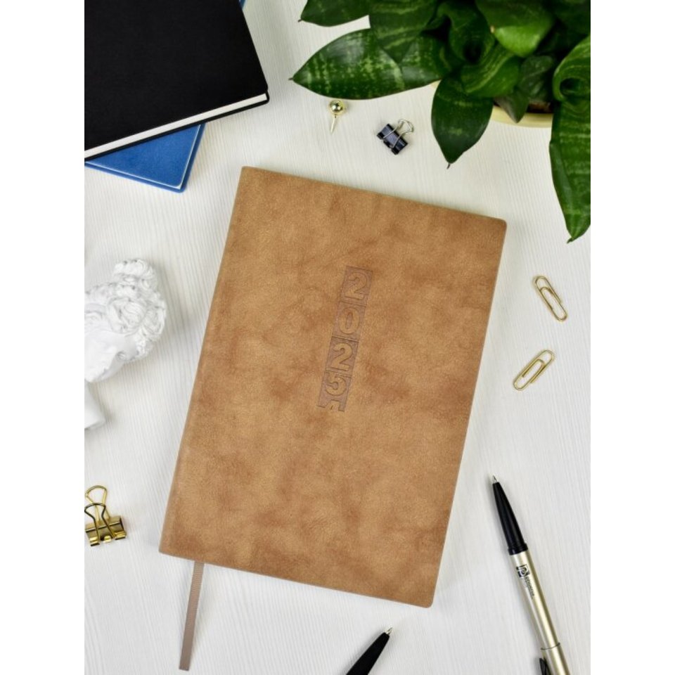 ежедневник А5 датированный Тиволи бежевый 67008 2025г