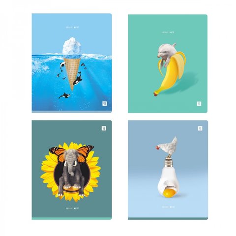 тетрадь 48л Ирреальность клетка 12285 357268