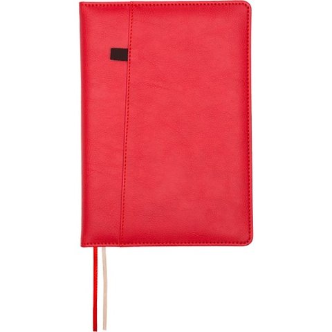 ежедневник А5 недатированный Klint красный 2234410