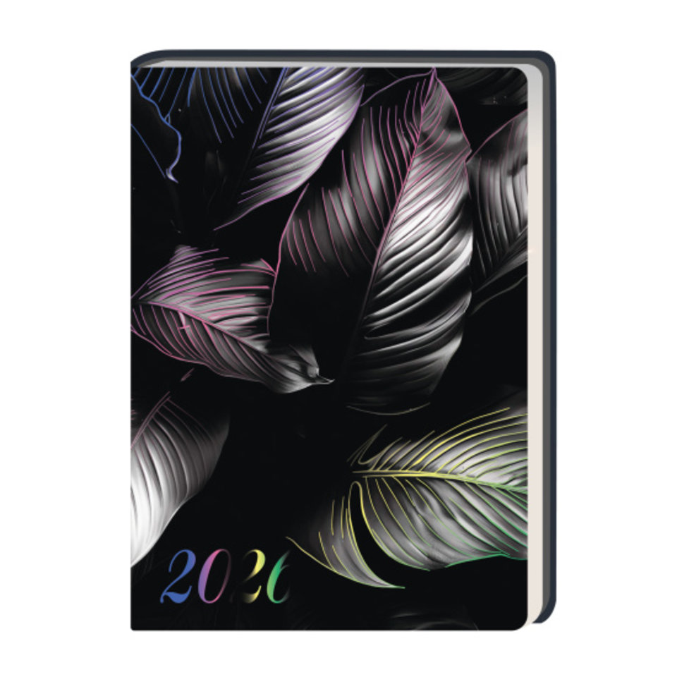 ежедневник А5 датированный Тропические листья 253062 2026г