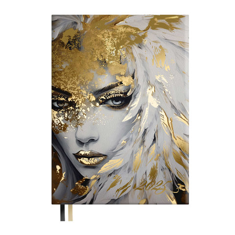 ежедневник датированный А6 Наппа Девушка 67057 2025г