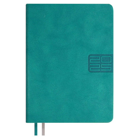 ежедневник А6 датированный Тиволи бирюзовый 67042 2025г