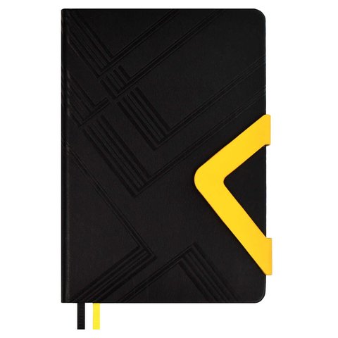 ежедневник А5 недатированный Плонже черный 67217