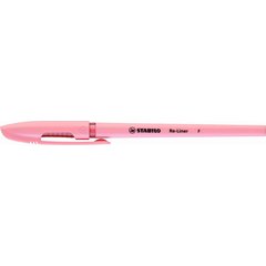 ручка шариковая STABILO RE-LINER розовая