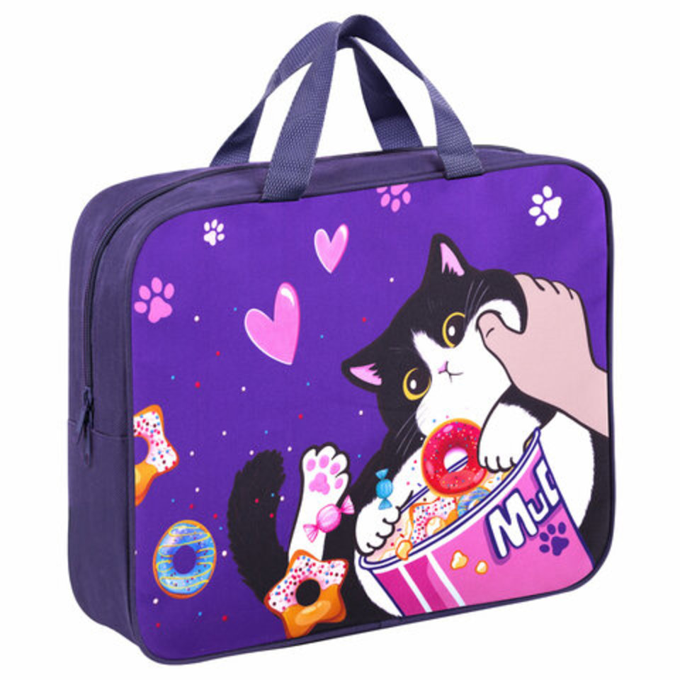 папка для тетрадей А4 с ручками Sweet cheeks 272120