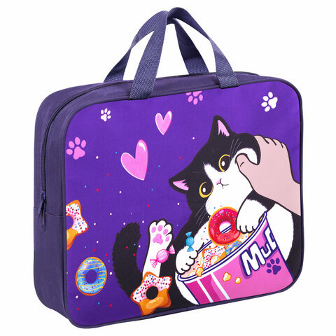 папка для тетрадей А4 с ручками Sweet cheeks 272120