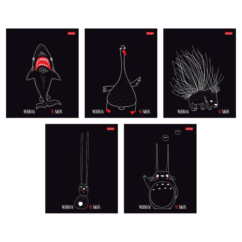 тетрадь 48л Нескучные герои клетка 088361