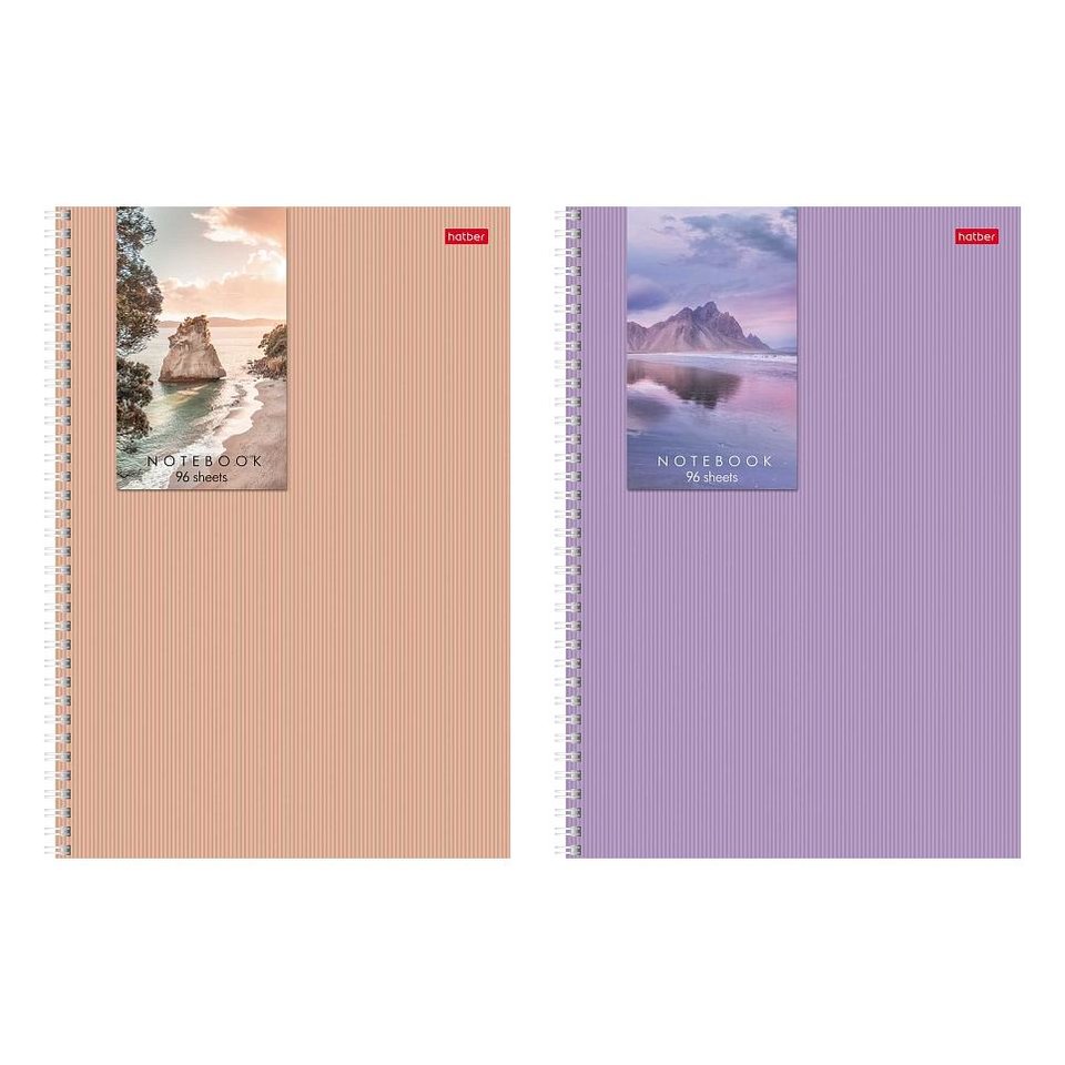 тетрадь А4 96 листов Прикосновение К Природе на гребне 087981