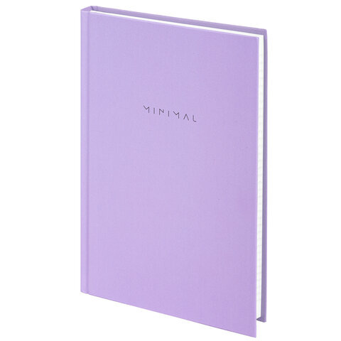 книга для записи А5 80л Minimal сиреневый 116440