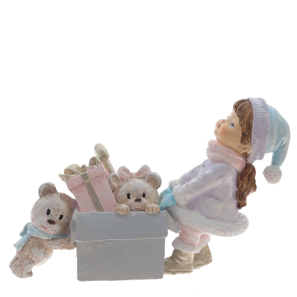 фигурка Девочка с игрушками 9см 811244