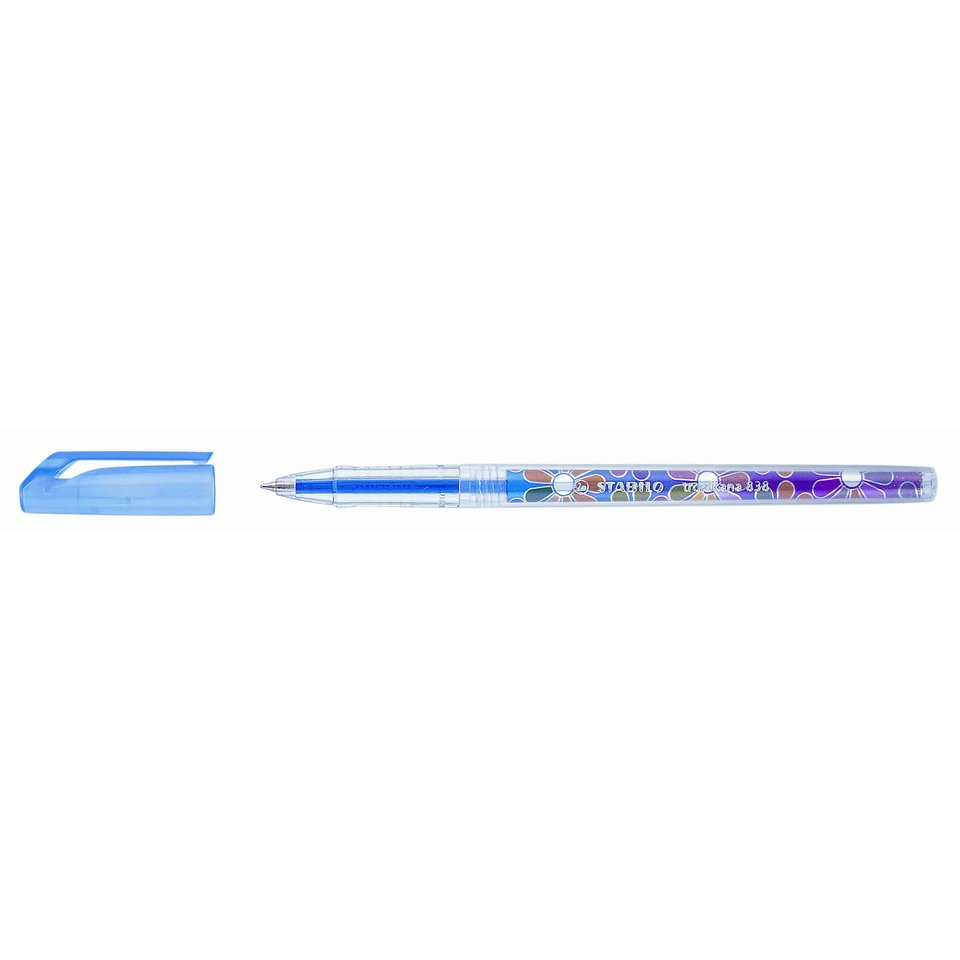 ручка шариковая STABILO Tropikana 838 синяя
