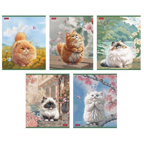 тетрадь 48л Пухляши клетка 089900