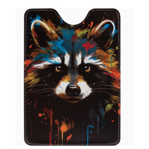 обложка для пропуска енот пвх оп-2694