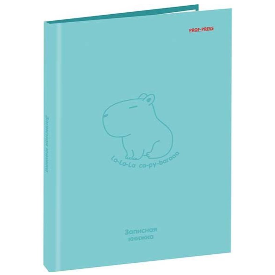 записная книжка А6 48л Капибара 3663