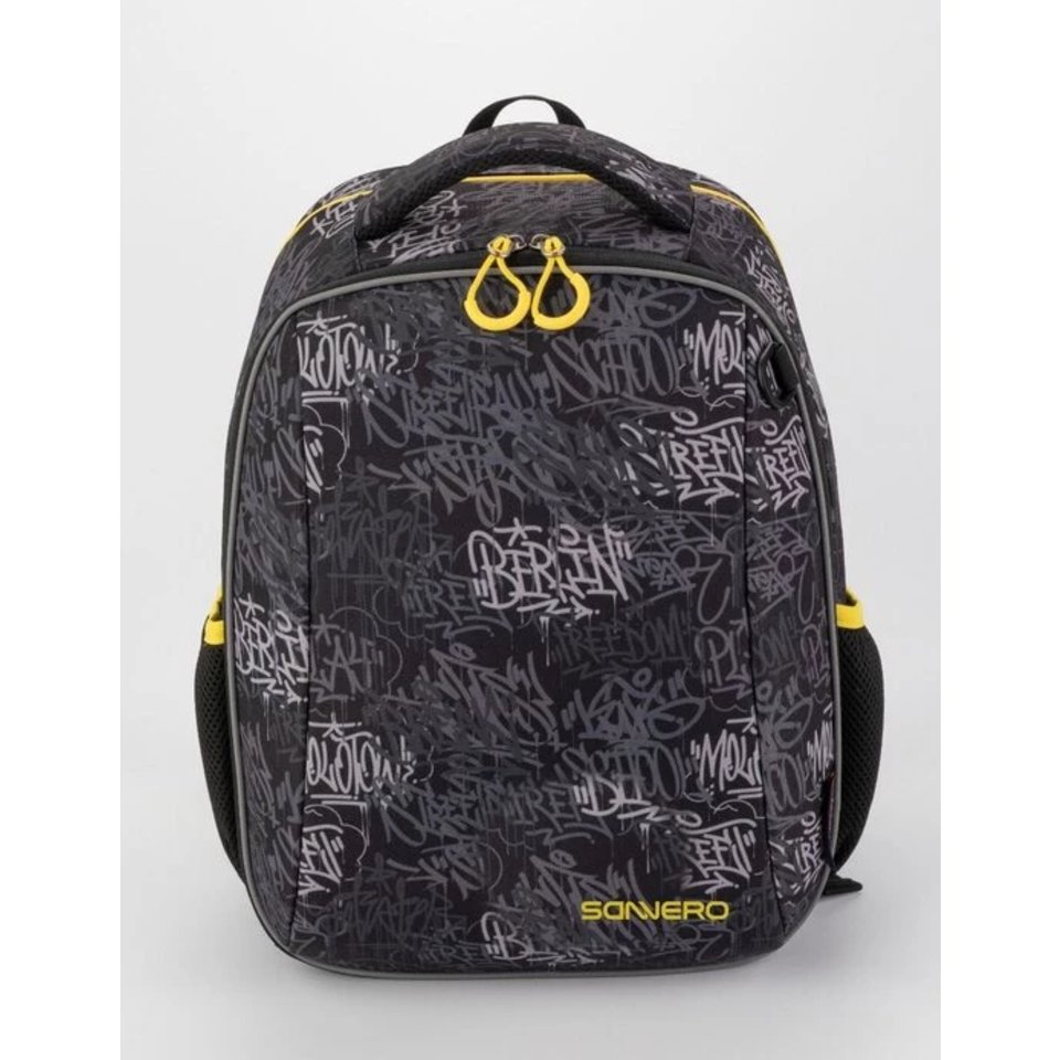 рюкзак для мальчика формованный Sanvero серый bp52001