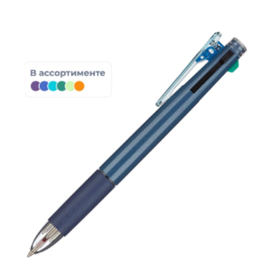 ручка шариковая 4-цветная автоматическая m&g abpj17/1743336 ручка шариковая 4-цветная автоматическая m&g abpj17/1743336
