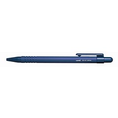 ручка шариковая UNI Mitsubishi автоматическая SD синяя, 0.3/0.5мм прорезиненый корпус