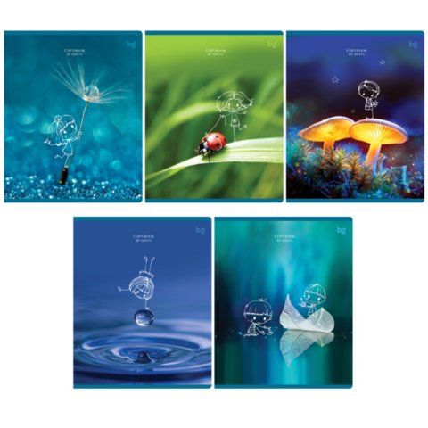 тетрадь 48л Человечки клетка 63535 374423