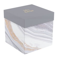 коробка Marble складная 15х15х15см 62569 372565