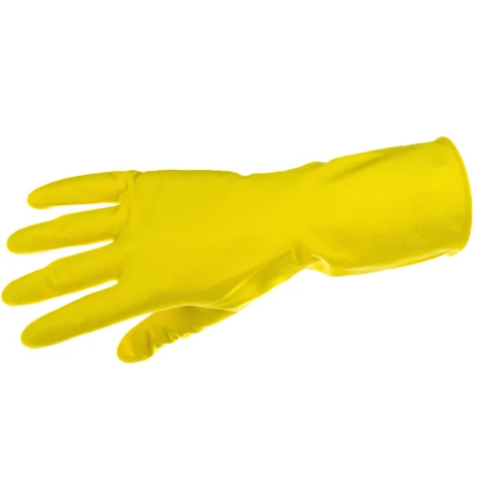 перчатки латексные лайма х/б напыление М 600555