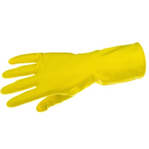 перчатки латексные лайма х/б напыление М 600555
