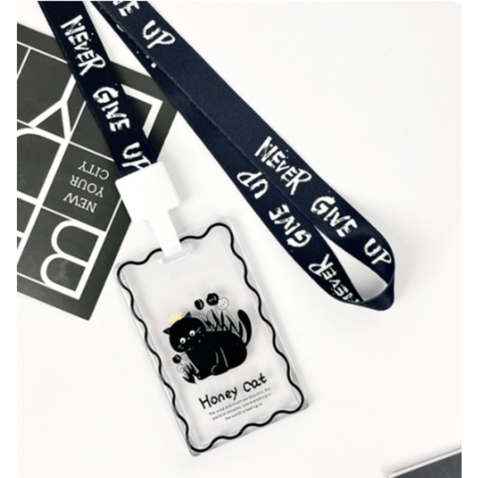 обложка для пропуска honey cat пвх 128p-17