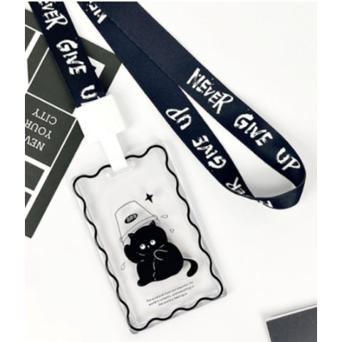 обложка для пропуска cat under the bucket пвх 128p-18