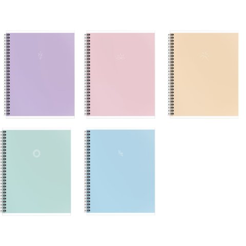 тетрадь 96 листов пастель для себя на гребне кле тог96-пдс 249252