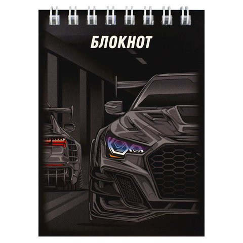 блокнот А7 40 листов тачка на гребне 68176