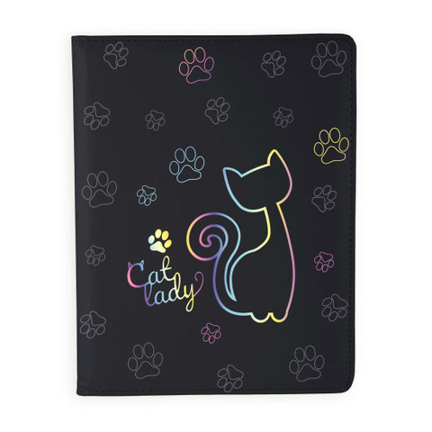 дневник 1-11кл Cat lady кожзам 250295