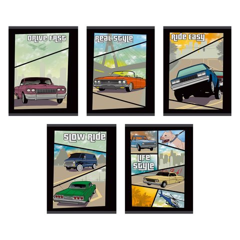 тетрадь 48л Уличные гонки клетка тк2л489154