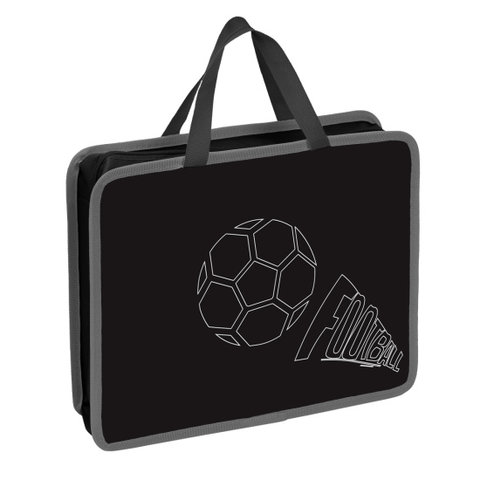 папка с ручками Footbal пластик 250950