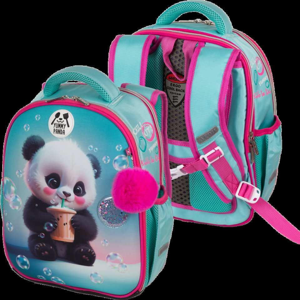 рюкзак для девочки формованный Yummy panda 7033509