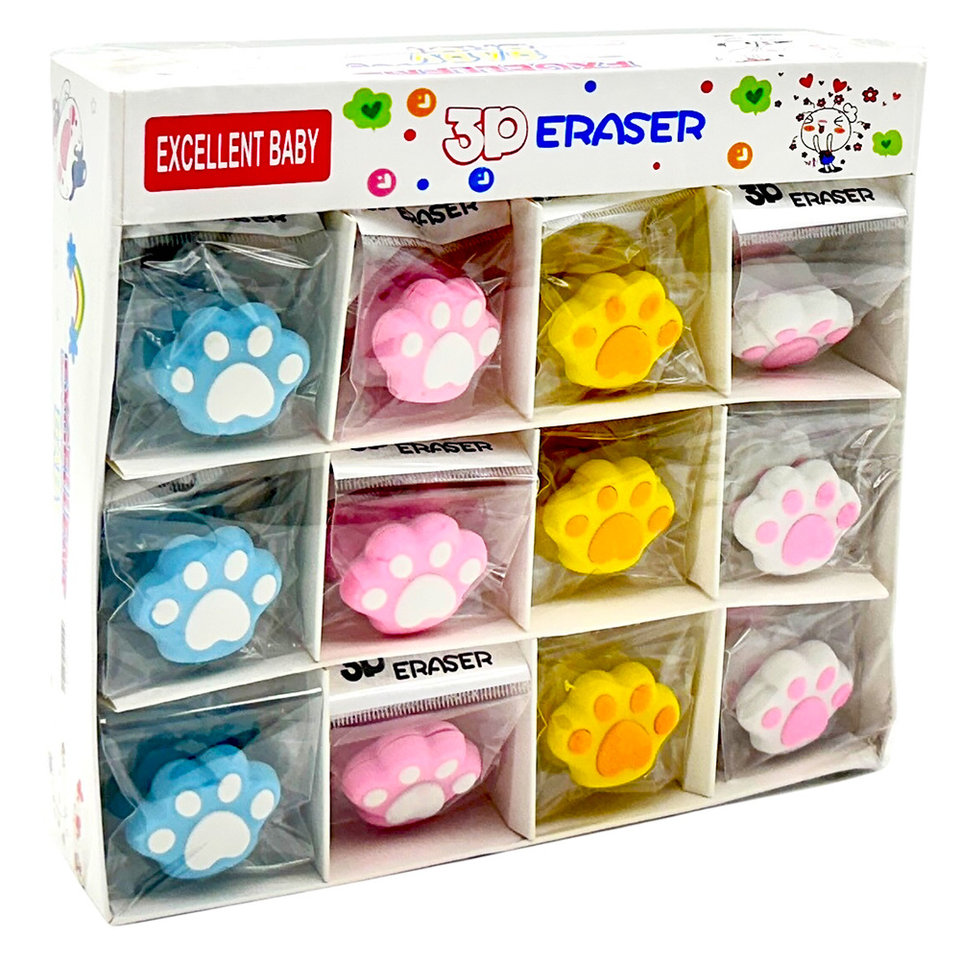 ластик Лапка в ассортименте 5726140