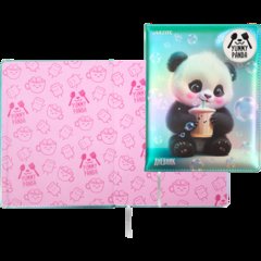 дневник для 1-11 классов кожзам твердый переплет Yummy panda 2020534