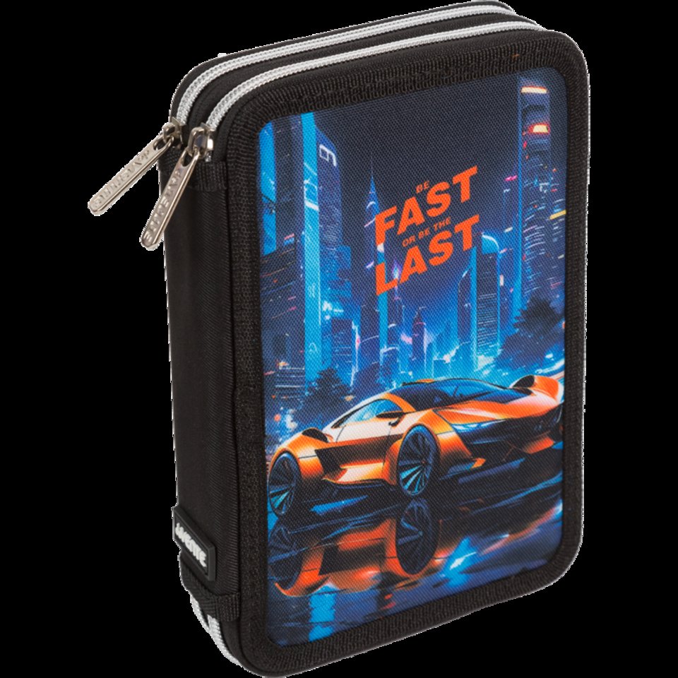 пенал для мальчика Fast or last 2 отделения 7012501