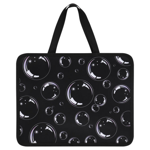 папка для тетрадей А4 с ручками пузыри пластик 240565