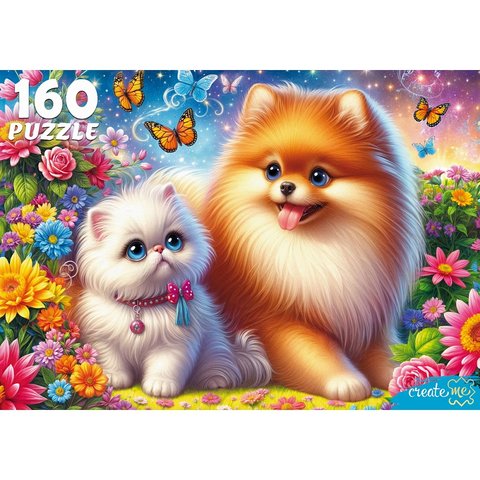 пазлы 160 Друзья в саду 4541