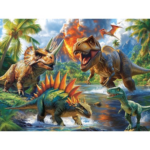 пазлы 160 Эпоха динозавров 4545