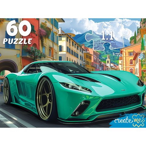 пазлы 60 элементов Спортивный автомобиль 4529 пазлы 60 элементов Спортивный автомобиль 4529